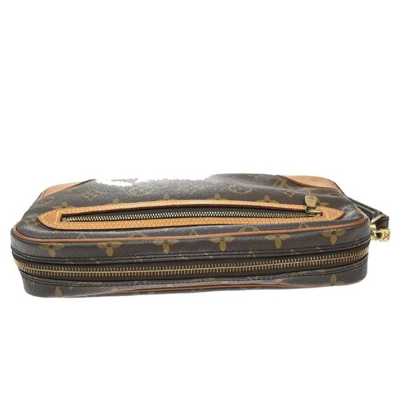 LOUIS VUITTON Marly Dragonne GM Clutch Hand Bag Monogram Brown M51825 36KB186 - Picture 5 of 15